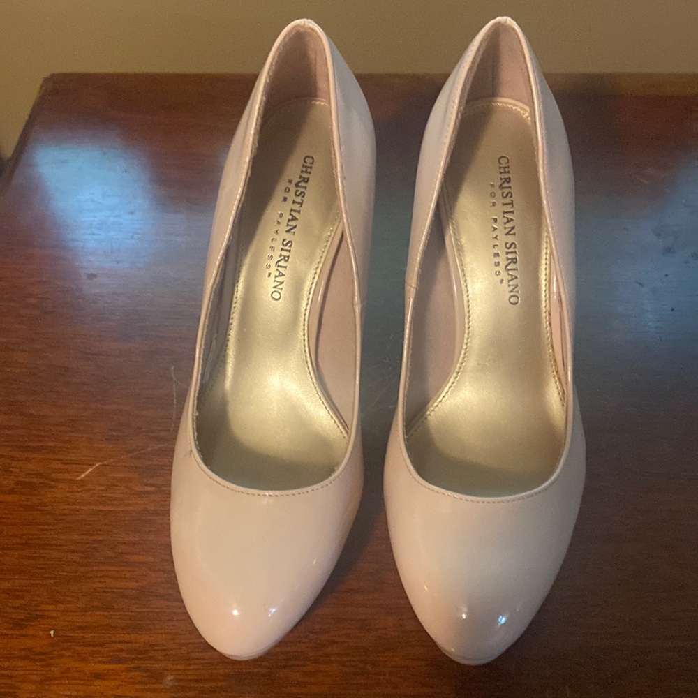 Light pink Christian Siriano heels | 7